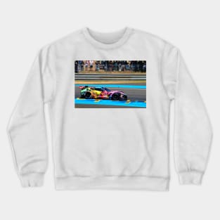 Chevrolet Corvette C7-Z06 no50 24 Hours of Le mans 2017 Crewneck Sweatshirt